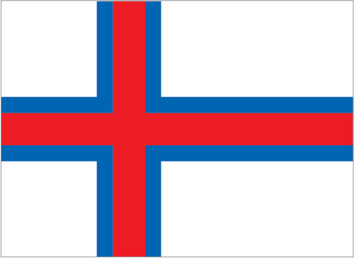Faeroe Islands flag