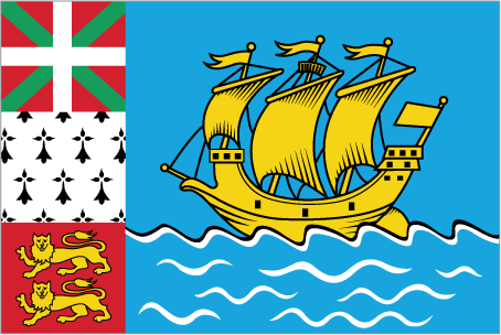 Saint Pierre Miquelon flag